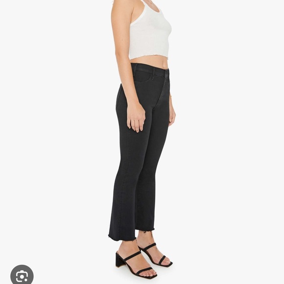 MOTHER Black Ankle Jeans - Picture 3 of 13